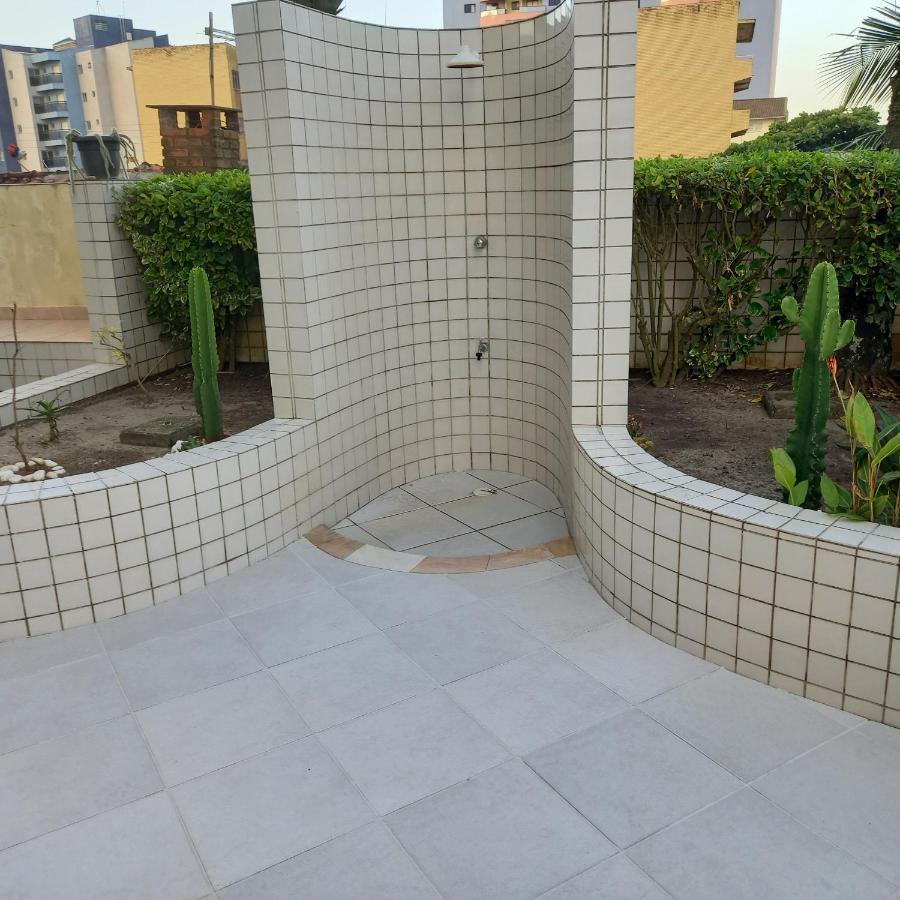 Otimo Apartamento Condominio Frente A Praia Mongaguá Esterno foto