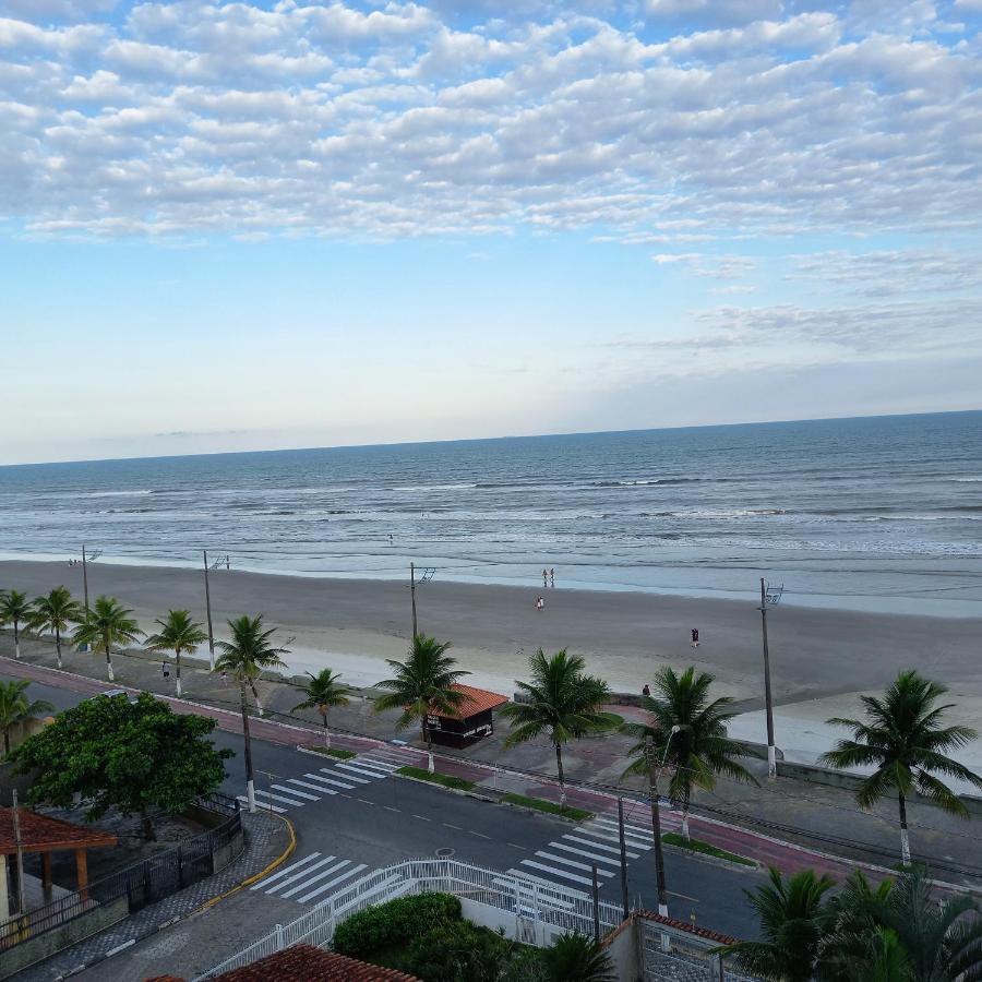 Otimo Apartamento Condominio Frente A Praia Mongaguá Esterno foto
